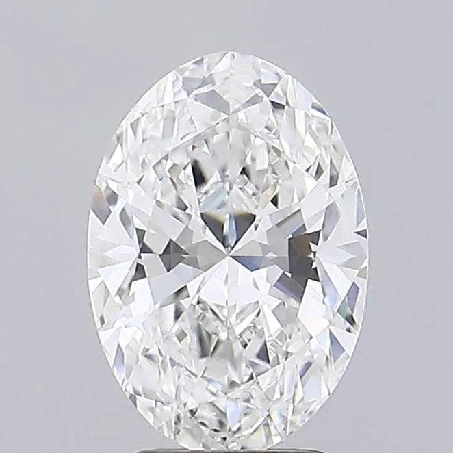 3.09ct Oval Lab Grown Diamond (Colour E, Clarity VVS1, IGI Certified)