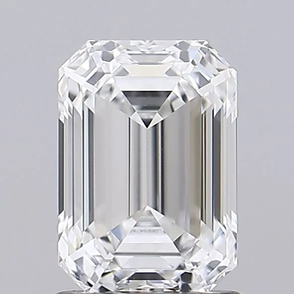 1.36ct Emerald Lab Grown Diamond (Colour D, Clarity VVS2, IGI Certified)
