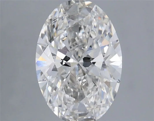 2.00ct Oval Lab Grown Diamond (Colour G, Clarity VS2, IGI Certified)