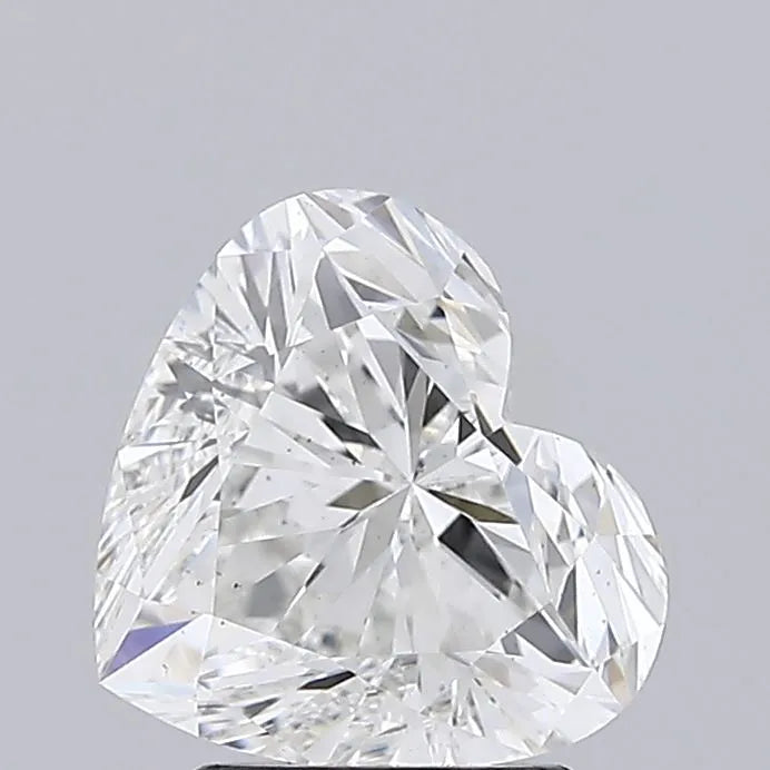 2.53ct Heart Lab Grown Diamond (Colour F, Clarity VS2, IGI Certified)