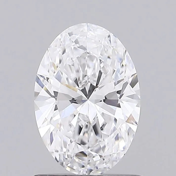 0.77ct Oval Lab Grown Diamond (Colour D, Clarity VVS2, IGI Certified)