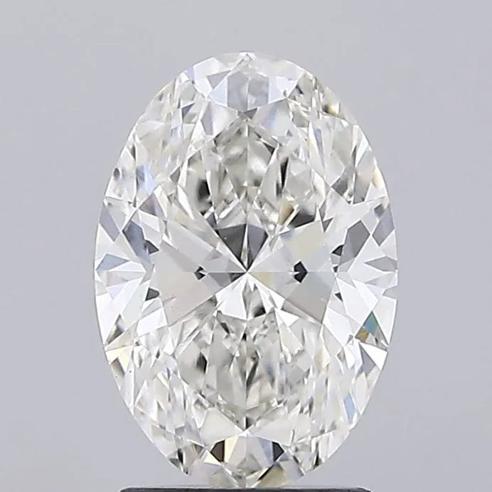 2.05ct Oval Lab Grown Diamond (Colour H, Clarity VS1, IGI Certified)