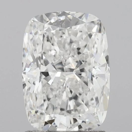2.00ct Cushion modified Lab Grown Diamond (Colour D, Clarity VVS2, IGI Certified)