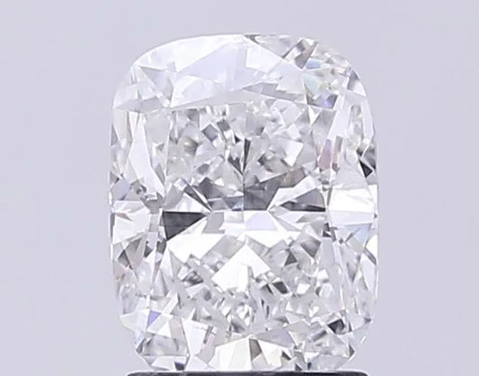 2.00ct Cushion modified Lab Grown Diamond (Colour E, Clarity VS1, IGI Certified)
