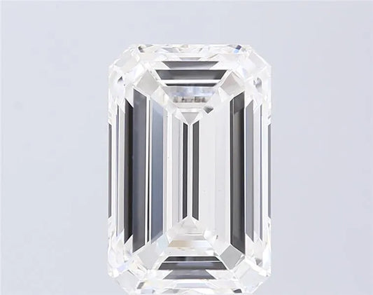 2.00ct Emerald Lab Grown Diamond (Colour D, Clarity VS1, IGI Certified)