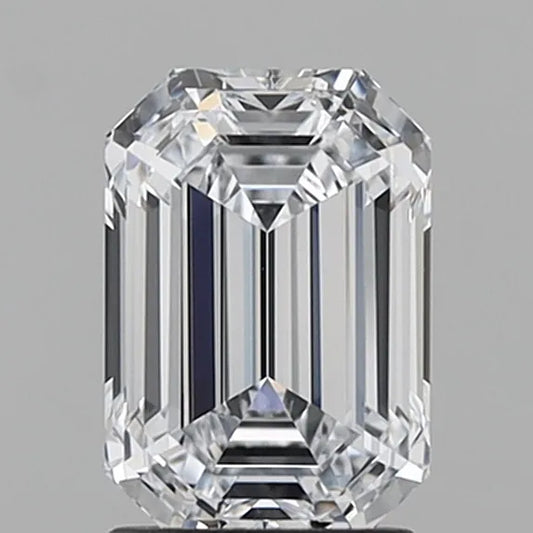 2.00ct Emerald Lab Grown Diamond (Colour E, Clarity VVS1, IGI Certified)