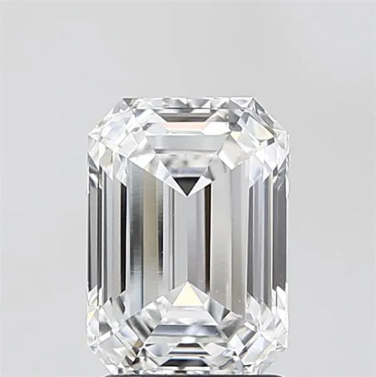 2.00ct Emerald Lab Grown Diamond (Colour E, Clarity VVS1, IGI Certified)