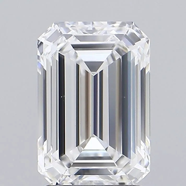 2.00ct Emerald Lab Grown Diamond (Colour E, Clarity VVS2, IGI Certified)