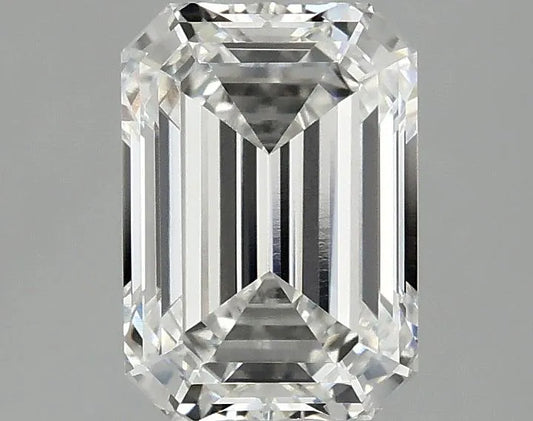 2.00ct Emerald Lab Grown Diamond (Colour F, Clarity VVS1, IGI Certified)