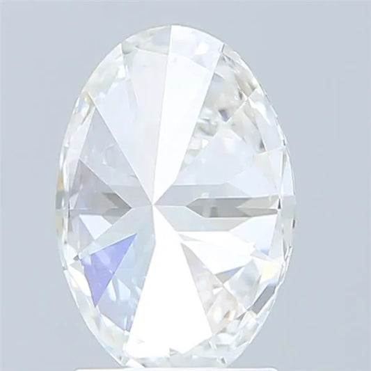 2.00ct Oval Lab Grown Diamond (Colour D, Clarity VVS2, IGI Certified)