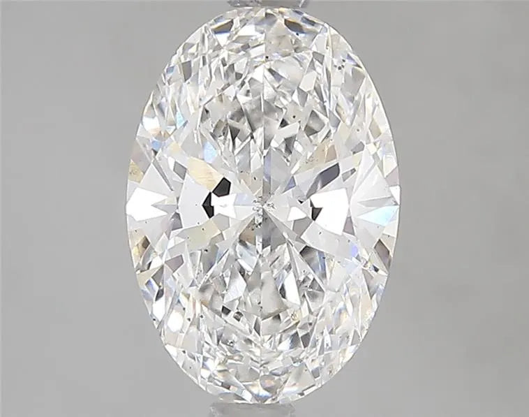 2.00ct Oval Lab Grown Diamond (Colour E, Clarity SI1, IGI Certified)