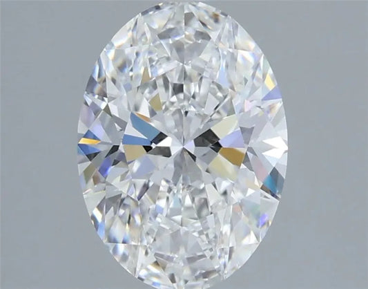 2.00ct Oval Lab Grown Diamond (Colour E, Clarity VVS1, IGI Certified)