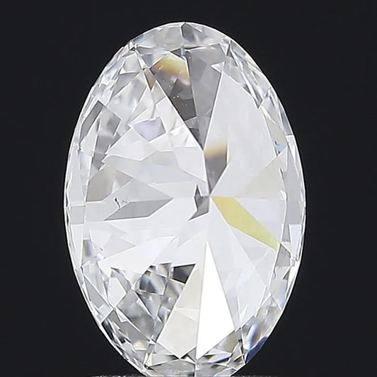2.00ct Oval Lab Grown Diamond (Colour F, Clarity SI1, IGI Certified)