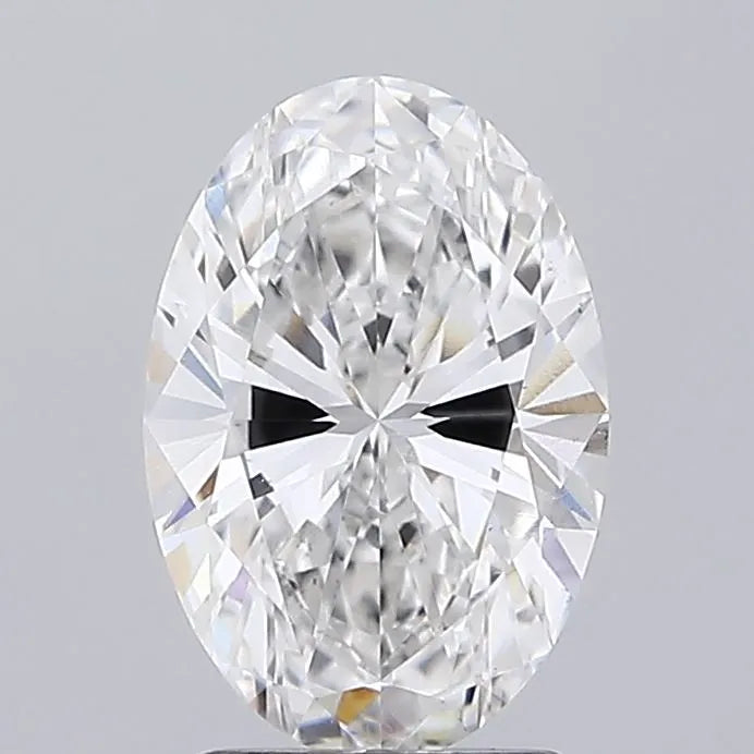 2.00ct Oval Lab Grown Diamond (Colour F, Clarity VS1, IGI Certified)