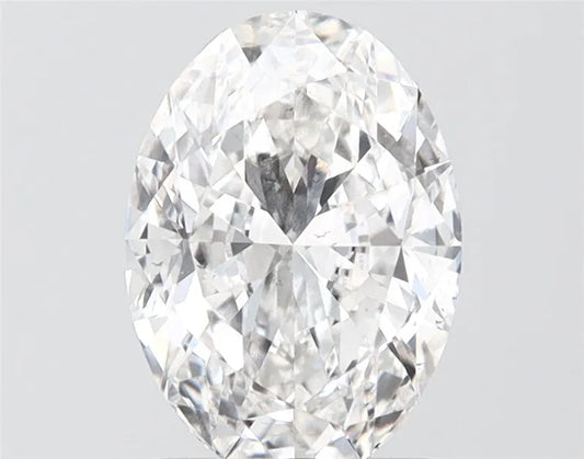 2.00ct Oval Lab Grown Diamond (Colour F, Clarity VS2, IGI Certified)
