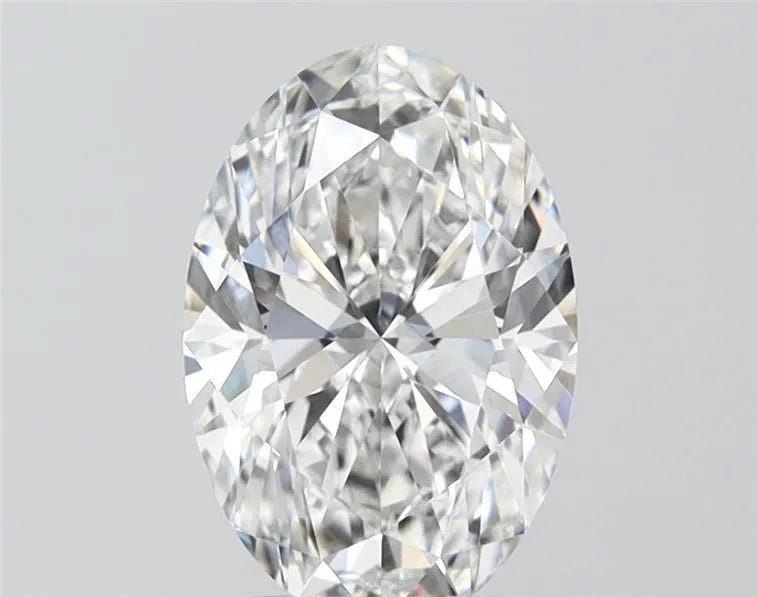 2.00ct Oval Lab Grown Diamond (Colour F, Clarity VVS1, IGI Certified)