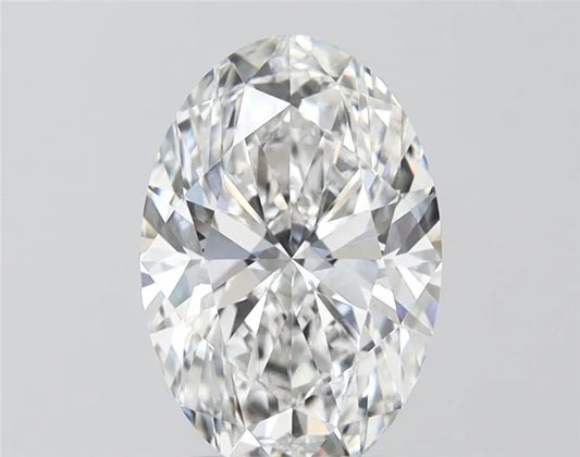 2.00ct Oval Lab Grown Diamond (Colour F, Clarity VVS1, IGI Certified)