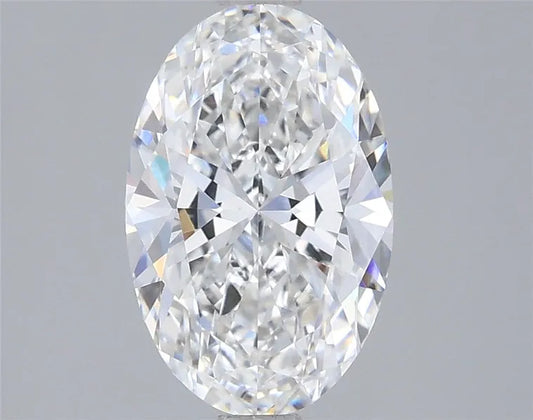 2.00ct Oval Lab Grown Diamond (Colour F, Clarity VVS2, IGI Certified)