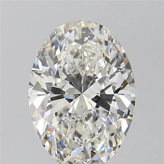 2.00ct Oval Lab Grown Diamond (Colour G, Clarity VS2, IGI Certified)