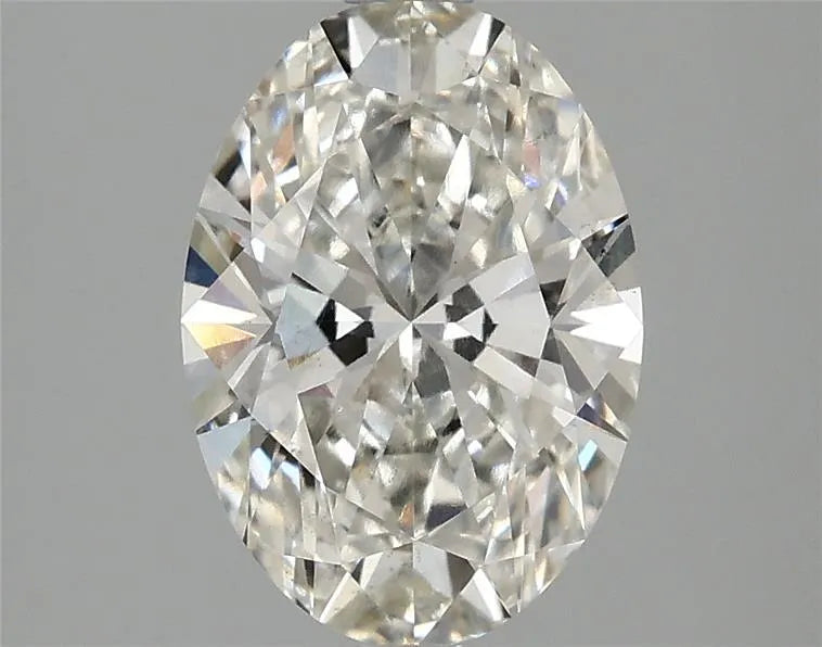 2.00ct Oval Lab Grown Diamond (Colour H, Clarity VS2, IGI Certified)