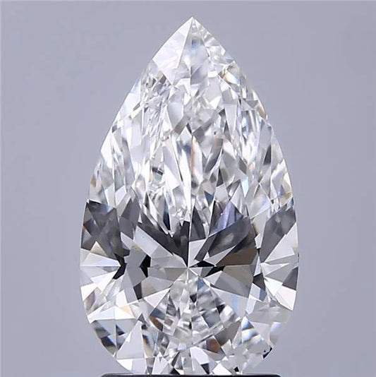 2.00ct Pear Lab Grown Diamond (Colour D, Clarity VS1, IGI Certified)