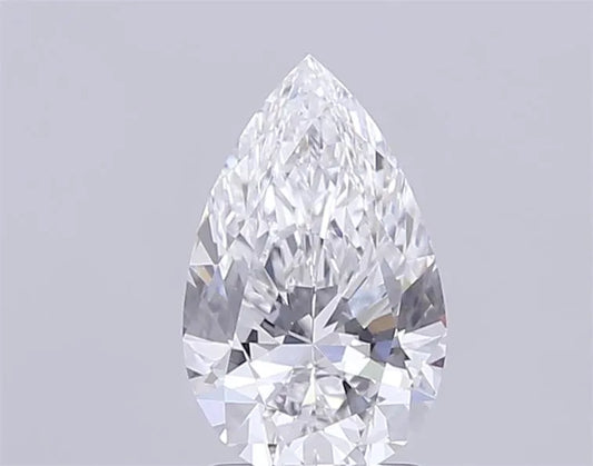 2.00ct Pear Lab Grown Diamond (Colour F, Clarity VS2, IGI Certified)