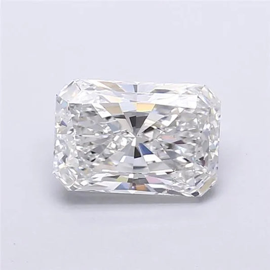 2.00ct Radiant Lab Grown Diamond (Colour E, Clarity SI1, IGI Certified)