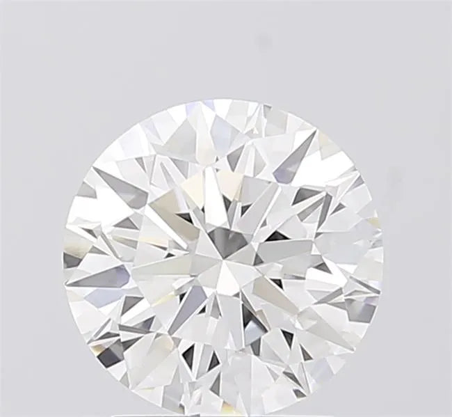 2.00ct Round Lab Grown Diamond (Colour D, Clarity VVS2, Cut ID, IGI Certified)
