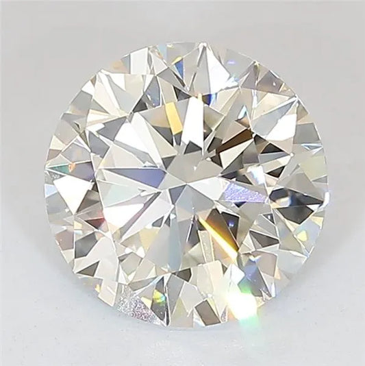 2.00ct Round Lab Grown Diamond (Colour I, Clarity VVS2, Cut EX, IGI Certified)