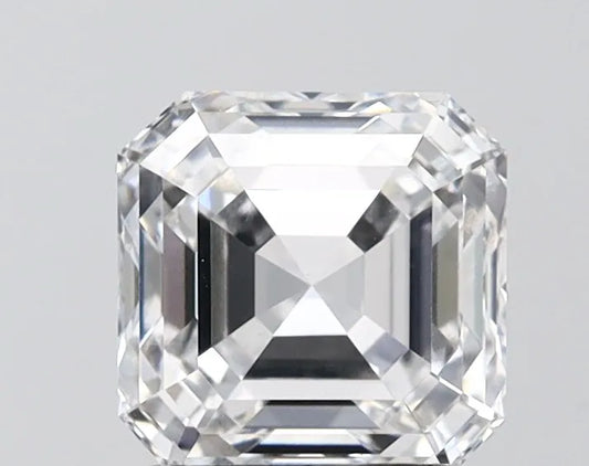2.01ct Asscher Lab Grown Diamond (Colour D, Clarity VVS1, IGI Certified)