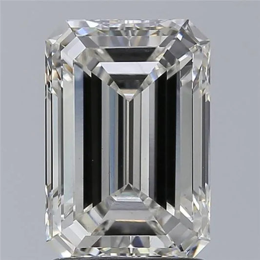 2.01ct Emerald Lab Grown Diamond (Colour G, Clarity VS1, IGI Certified)
