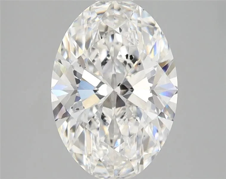 2.01ct Oval Lab Grown Diamond (Colour E, Clarity SI1, IGI Certified)