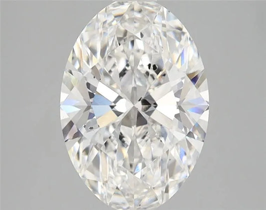2.01ct Oval Lab Grown Diamond (Colour E, Clarity SI1, IGI Certified)