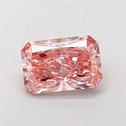 2.01ct Radiant Lab Grown Diamond (Colour Fancy Intense Pink, Clarity VS1, IGI Certified)