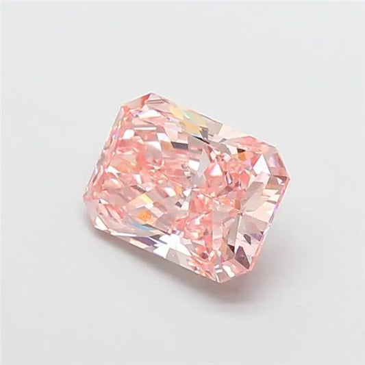 2.01ct Radiant Lab Grown Diamond (Colour Fancy Vivid Pink, Clarity VS1, IGI Certified)