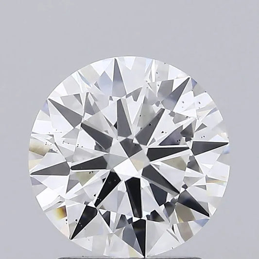 2.01ct Round Lab Grown Diamond (Colour E, Clarity SI1, Cut ID, IGI Certified)