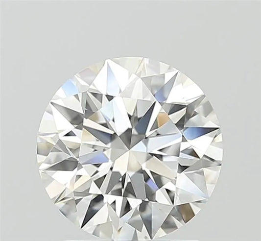 2.01ct Round Lab Grown Diamond (Colour E, Clarity VVS1, Cut ID, IGI Certified)
