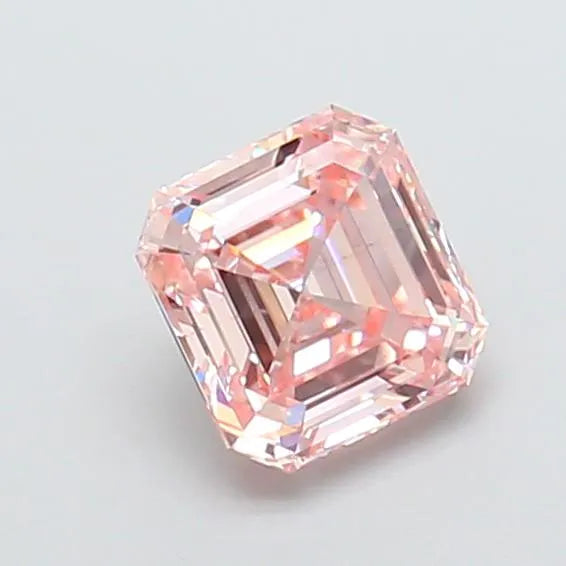 2.02ct Asscher Lab Grown Diamond (Colour Fancy Intense Pink, Clarity VS2, IGI Certified)