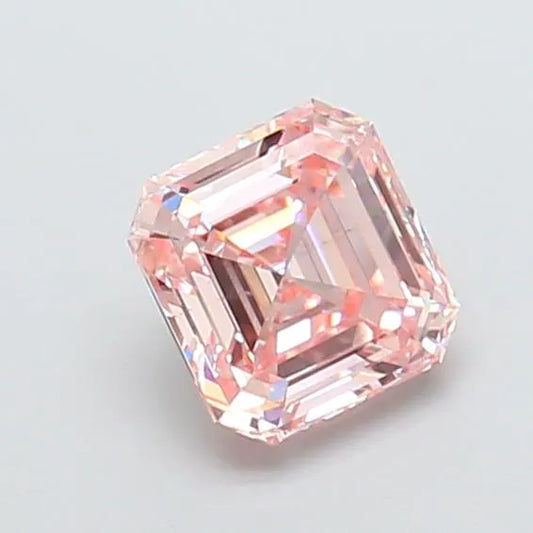 2.02ct Asscher Lab Grown Diamond (Colour Fancy Intense Pink, Clarity VS2, IGI Certified)