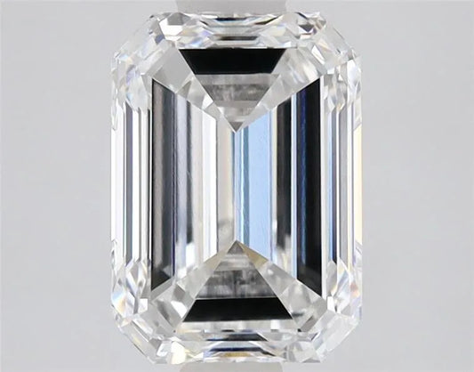 2.02ct Emerald Lab Grown Diamond (Colour E, Clarity VVS2, IGI Certified)