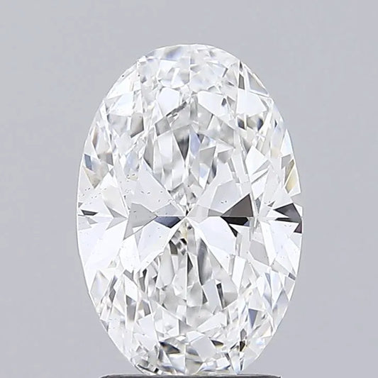 2.02ct Oval Lab Grown Diamond (Colour D, Clarity VS2, IGI Certified)