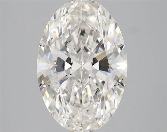2.02ct Oval Lab Grown Diamond (Colour F, Clarity SI1, IGI Certified)