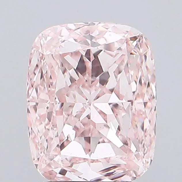 2.03ct Cushion Lab Grown Diamond (Colour Fancy Vivid Pink, Clarity VS1, IGI Certified)