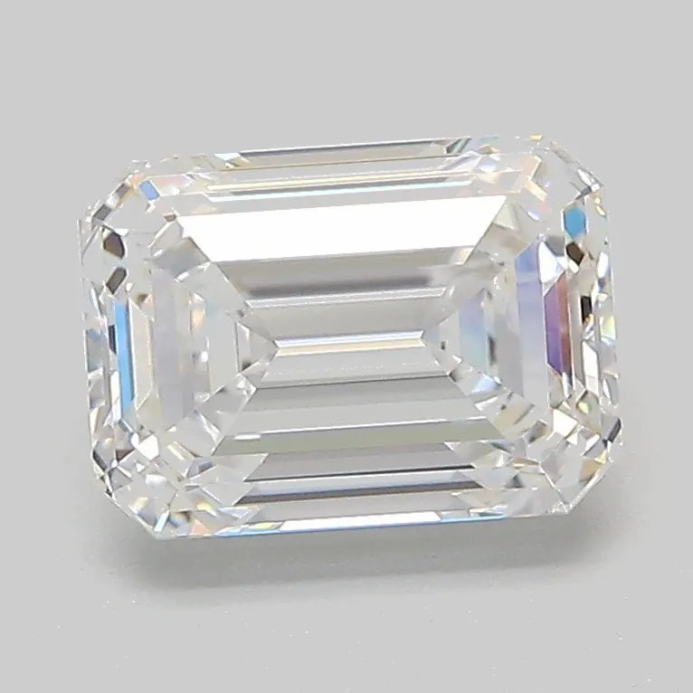 2.03ct Emerald Lab Grown Diamond (Colour D, Clarity VVS1, IGI Certified)