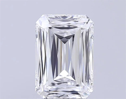 2.03ct Emerald Lab Grown Diamond (Colour H, Clarity VS1, IGI Certified)