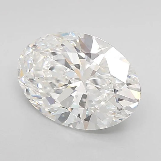 2.03ct Oval Lab Grown Diamond (Colour E, Clarity VS2, IGI Certified)