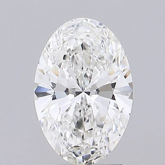 2.03ct Oval Lab Grown Diamond (Colour E, Clarity VVS2, IGI Certified)