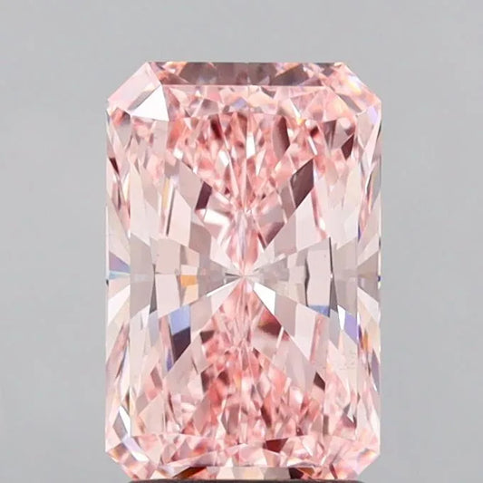 2.03ct Radiant Lab Grown Diamond (Colour Fancy Intense Pink, Clarity VS1, IGI Certified)
