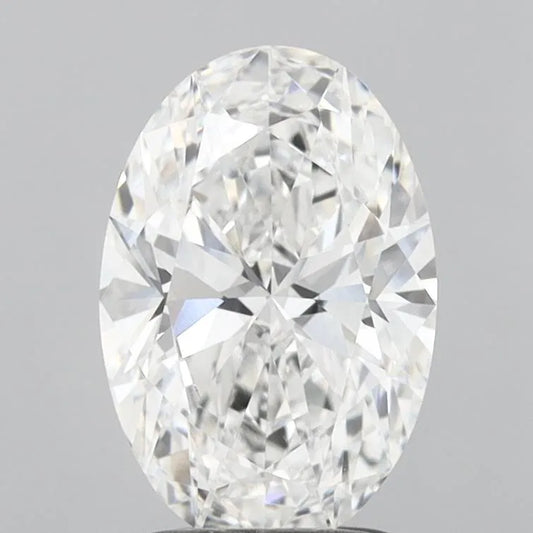 2.04ct Oval Lab Grown Diamond (Colour E, Clarity VVS1, IGI Certified)