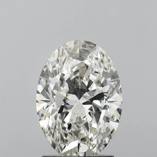 2.05ct Oval Lab Grown Diamond (Colour G, Clarity SI1, IGI Certified)